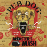 Pub Dog  Monster's Mash Pumpkin beer