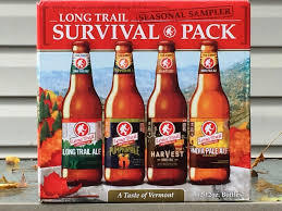 Long Trail Autumn Survival Pack beer Label Full Size
