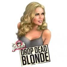 Stevens Point Drop Dead Blonde beer Label Full Size