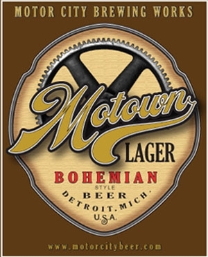 Motor City Bohemian Lager beer Label Full Size