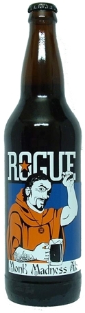 Rogue Monk Madness Ale beer Label Full Size