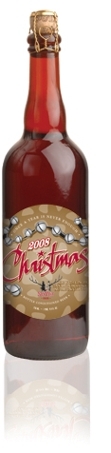 Sly Fox Christmas 2008 beer Label Full Size