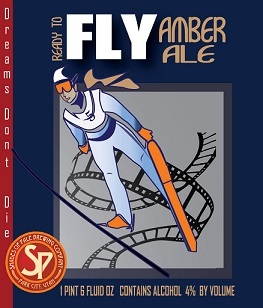 Shades of Pale Ready to Fly Amber beer Label Full Size