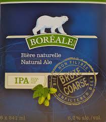 Boréale IPA beer Label Full Size