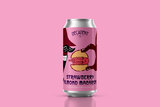 Decadent STRAWBERRY ALMOND MACARON beer