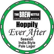 The Brew Kettle Hoppily Ever After beer Label Full Size