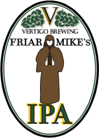 Vertigo Friar Mike's beer Label Full Size