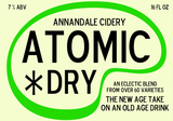 Annandale Atomic Dry Cider beer