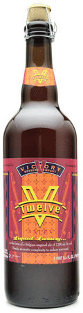 Victory V Twelve 2010 beer Label Full Size