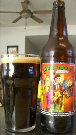 Lagunitas Ruben and The Jets beer Label Full Size