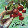 Kent Falls Oak Aged Flourish beer Label Full Size