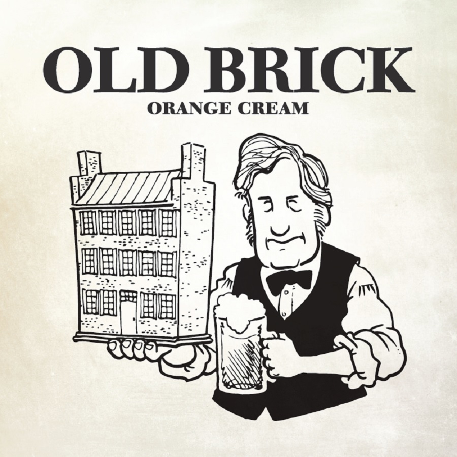 Lock 15 Old Brick Orange Cream beer Label Full Size