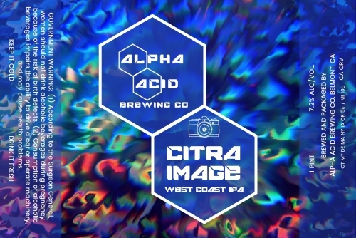 Alpha Acid Citra Image beer Label Full Size