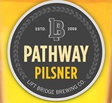 Lift Bridge Pathways Pilsner beer