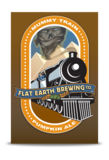 Flat Earth Mummy Train beer
