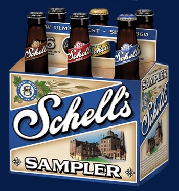 August Schell Sampler beer Label Full Size