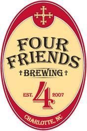 Four Friends Misty Mountain Hop beer Label Full Size