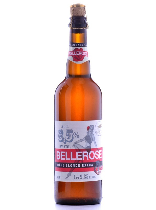 Brasserie Des Sources BelleRose beer Label Full Size