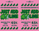 Five Boroughs Just Add Lime beer