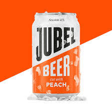 Jubel Beer Cut With Peach beer Label Full Size