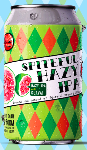 Spiteful Guava beer Label Full Size
