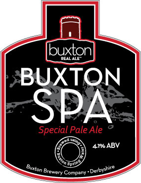 Buxton SPA beer Label Full Size