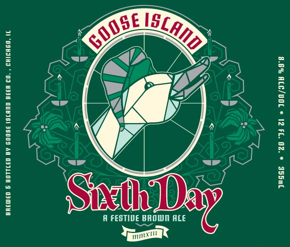 Goose Island Sixth Day beer Label Full Size