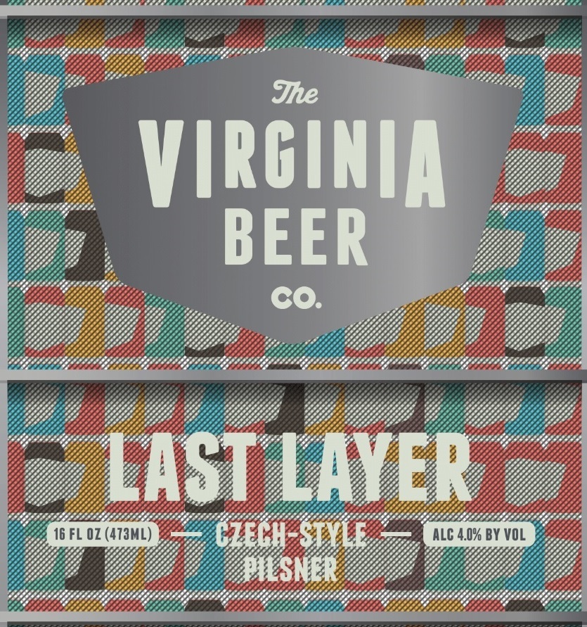 Virginia Beer Co. Last Layer beer Label Full Size