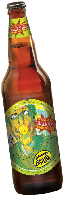 Magic Hat + Vermont P&B Steven Sour beer Label Full Size