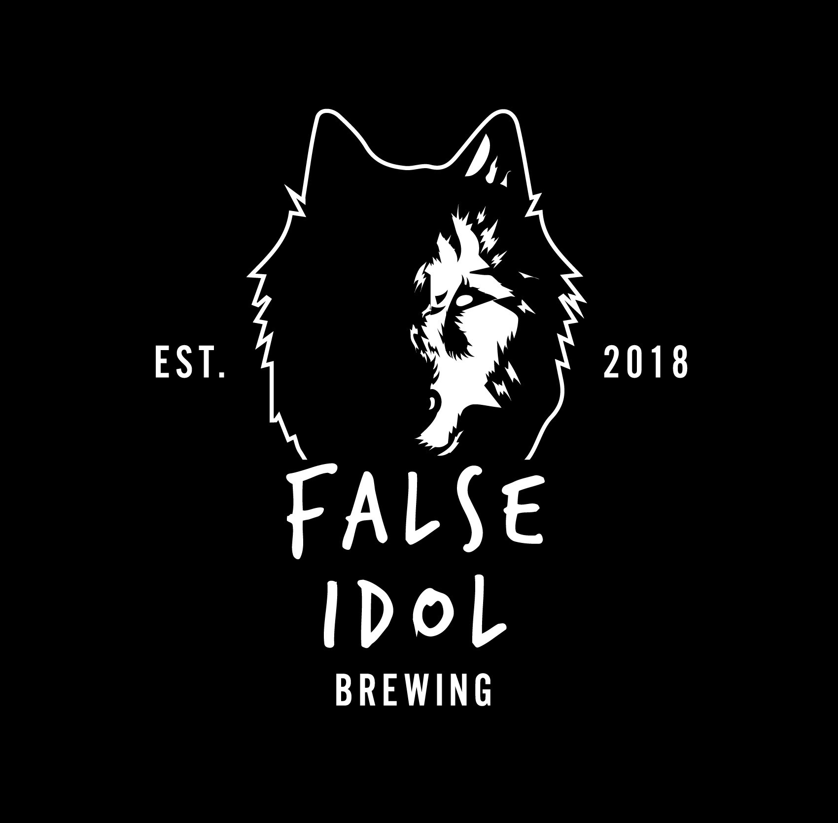 False Idol Viva Los Vaqueros beer Label Full Size