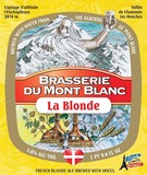 Mont Blanc la Blonde beer