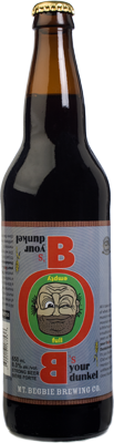 Mt. Begbie Bob's Your Dunkel beer Label Full Size