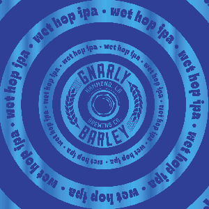Gnarly Barley Wet Hop IPA beer Label Full Size
