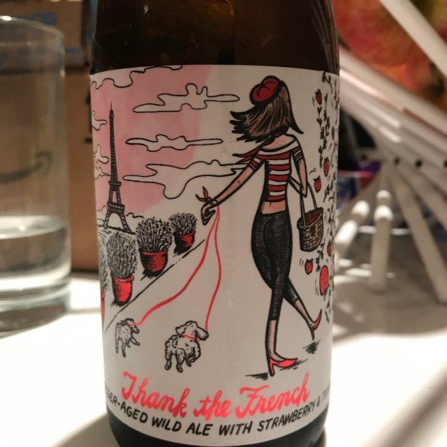 Revelry Thank The French beer Label Full Size