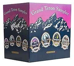Grand Teton Sampler Pack beer Label Full Size