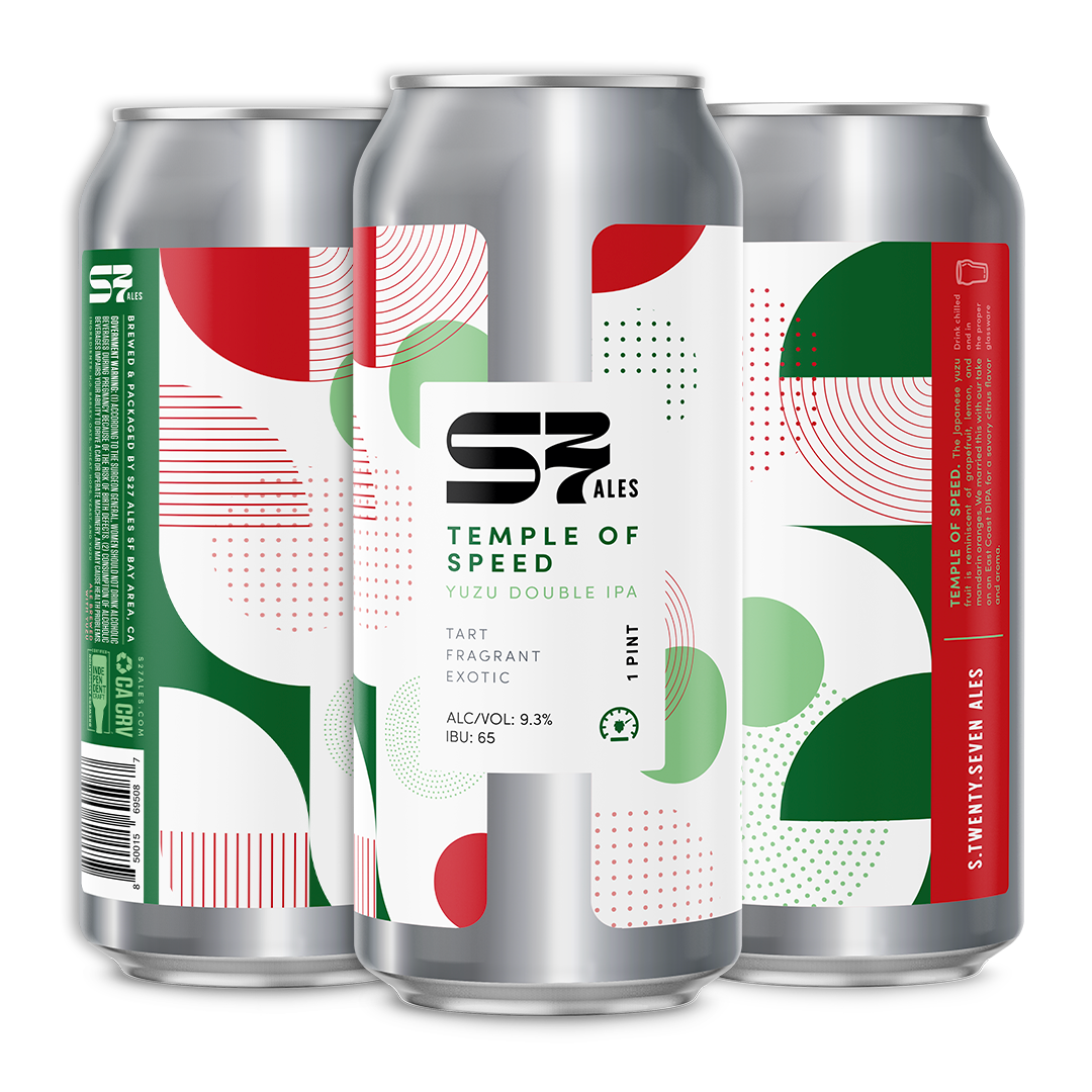 Photo of S27 Temple Of Speed beer Label