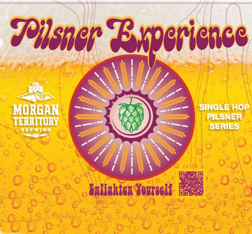 Morgan Territory Pilsner Experience beer Label Full Size