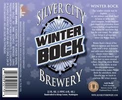 Silver City Winter Bock beer Label Full Size