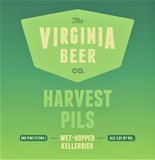 Virginia Beer Co. Harvest Pils beer