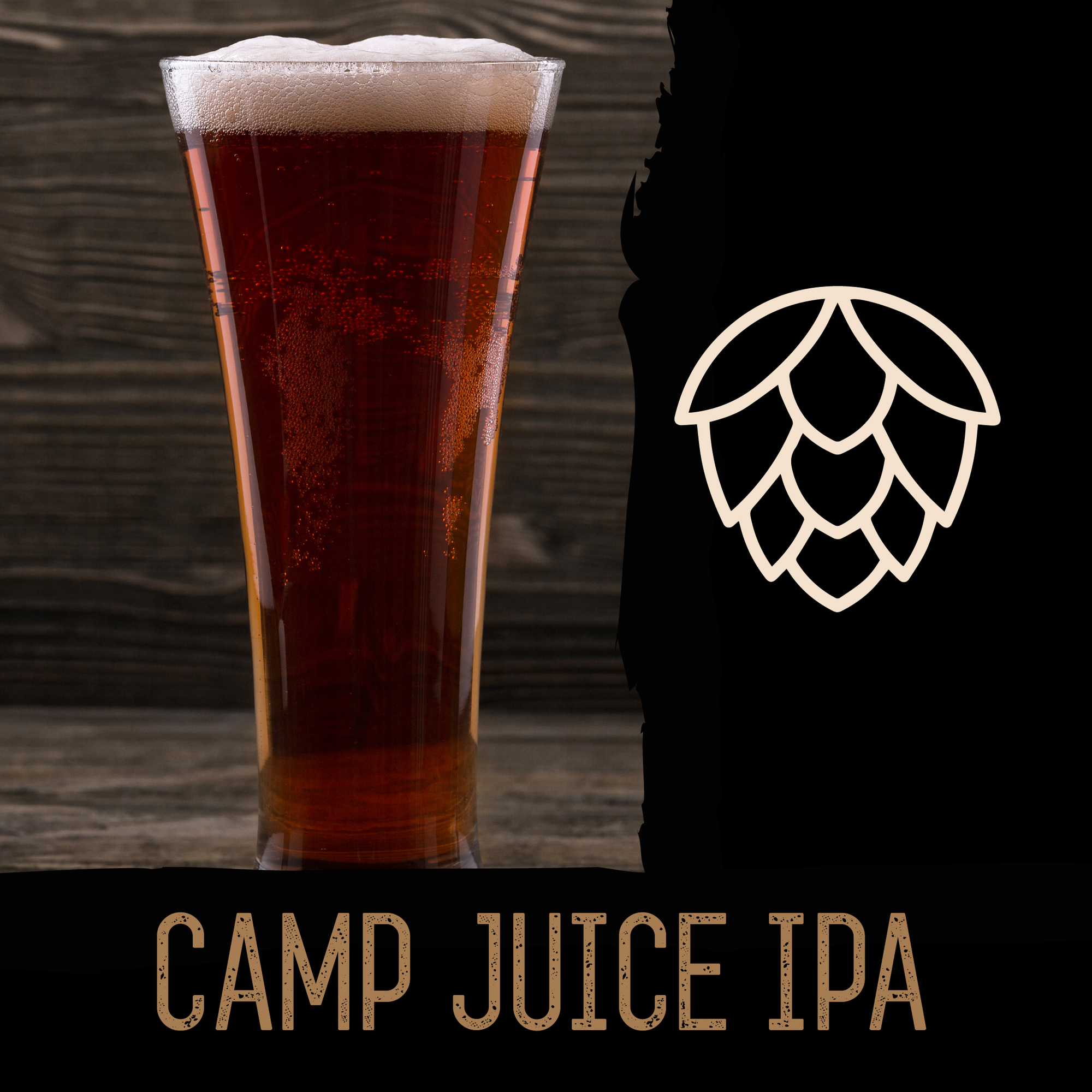 Camp Juice IPA beer Label Full Size