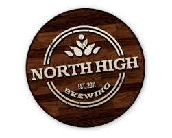North High The Hideout Strawberry Milk Stout beer Label Full Size