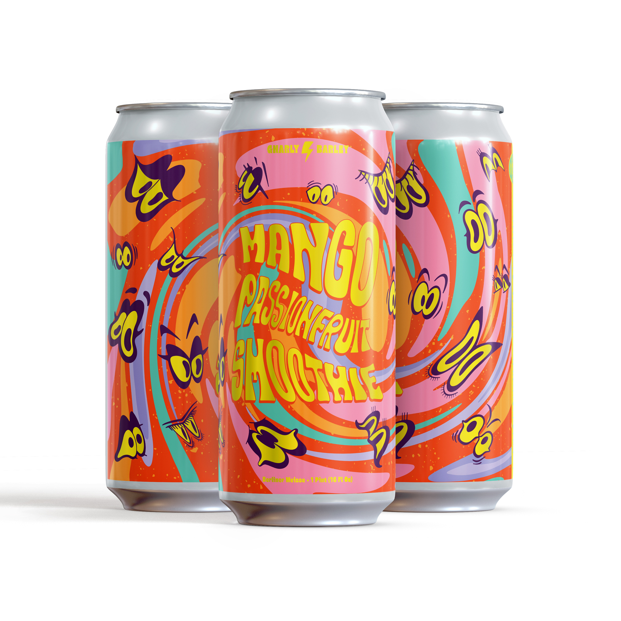 Photo of Mango Passion Fruit Smoothie beer Label