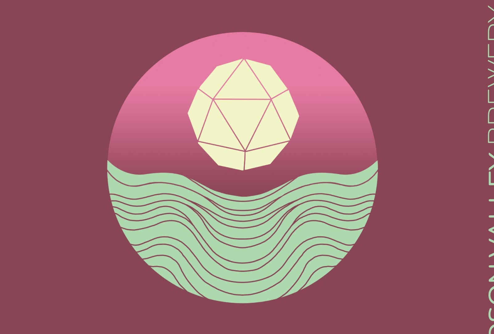 Hudson Valley Purelake: Cabernet Sauvignon beer Label Full Size