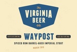 Virginia Beer Co. Waypost: Spiced Rum beer