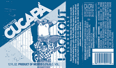 Cucapa Lookout beer Label Full Size