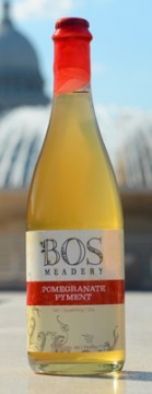 Bos Pomegranate Pyment beer Label Full Size