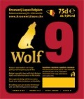 Lupus Wolf 9 beer Label Full Size