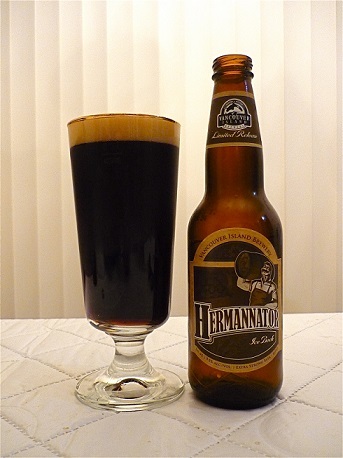 Vancouver Island Hermannator beer Label Full Size