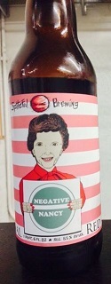Spiteful Negative Nancy beer Label Full Size