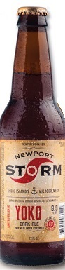 Newport Storm Cyclone Series Yoko beer Label Full Size